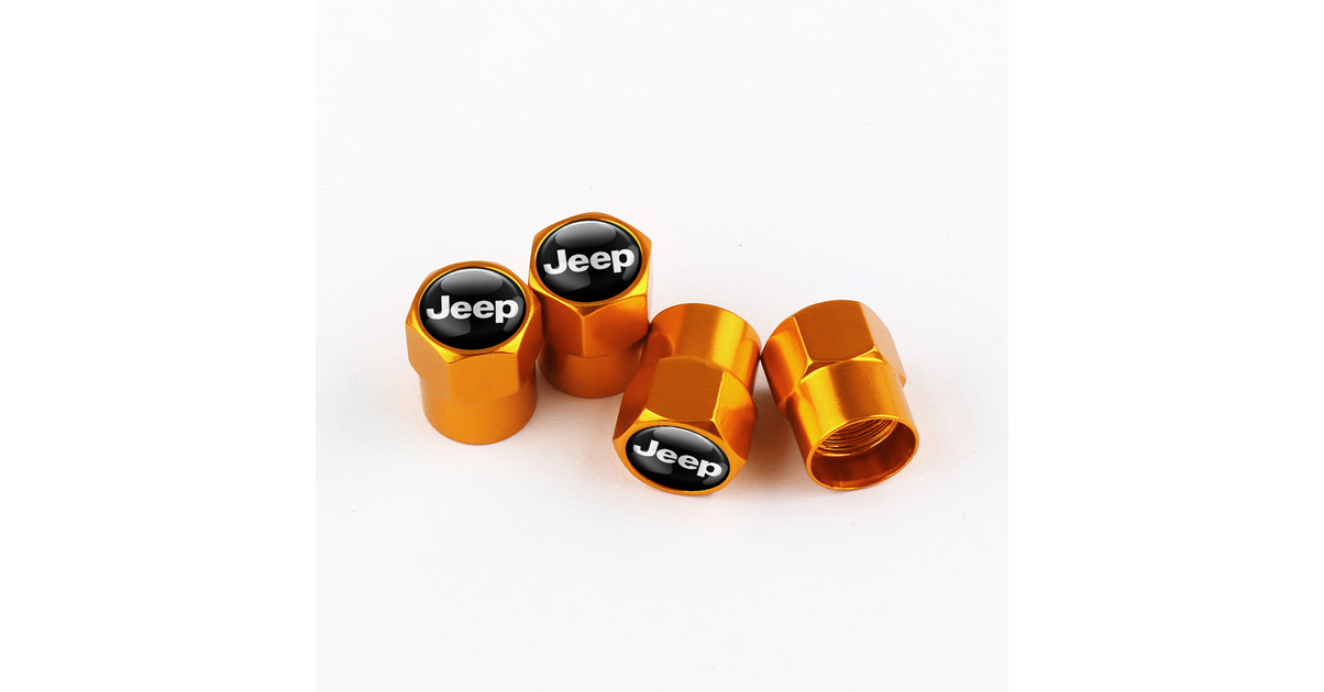GOLD TIRE VALVE STEM CAPS FOR JEEP TIRE VALVE STEM CAPS JEEP blablastore en